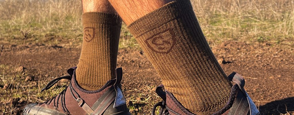 Our socks work as great military footwear. 