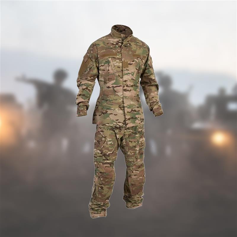 The Advanced Air Crew Ensemble is flame resistant and no melt no drip. 