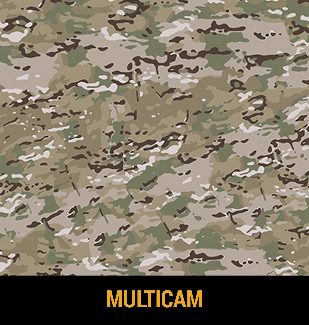 Although similar to the OCP, the Multicam pattern sets itself apart through unique features such as vertical elements known as "twiglets" and some clustered areas.